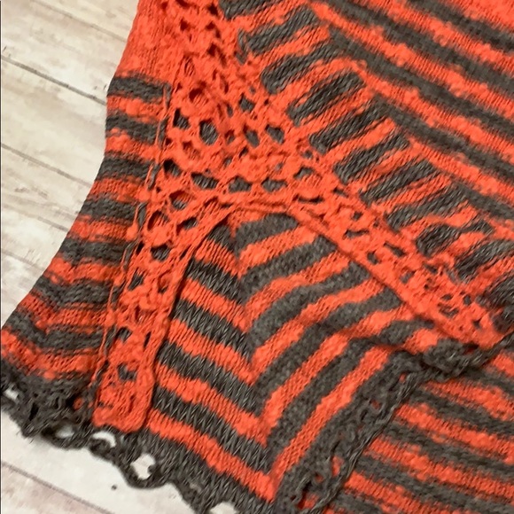 Free People Chunky Striped Oversized Sweater - Picture 4 of 11